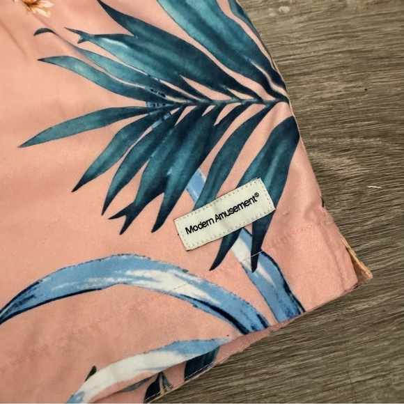Men's Pacsun Modern Amusement Tropical Print Swim Shorts - Picture 3 of 9